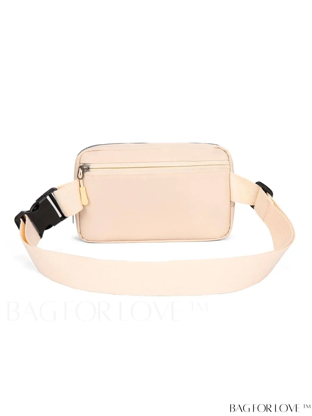 BagForLove - Unisex Solid-Color Minimalist Waist Bag: Sleek and Stylish