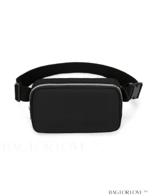 BagForLove - Unisex Solid-Color Minimalist Waist Bag: Sleek and Stylish
