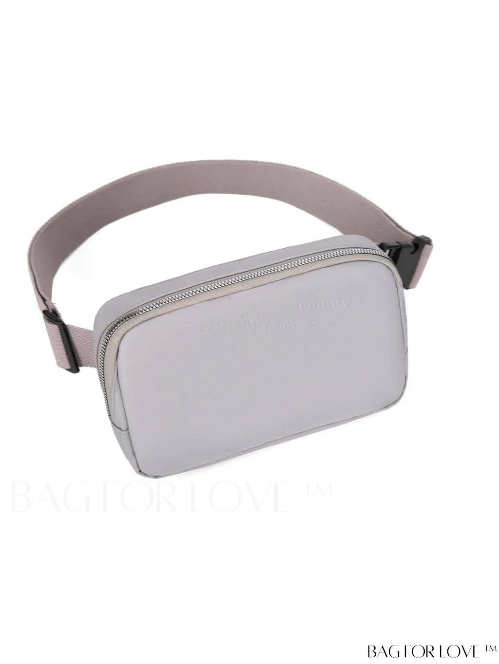BagForLove - Unisex Solid-Color Minimalist Waist Bag: Sleek and Stylish