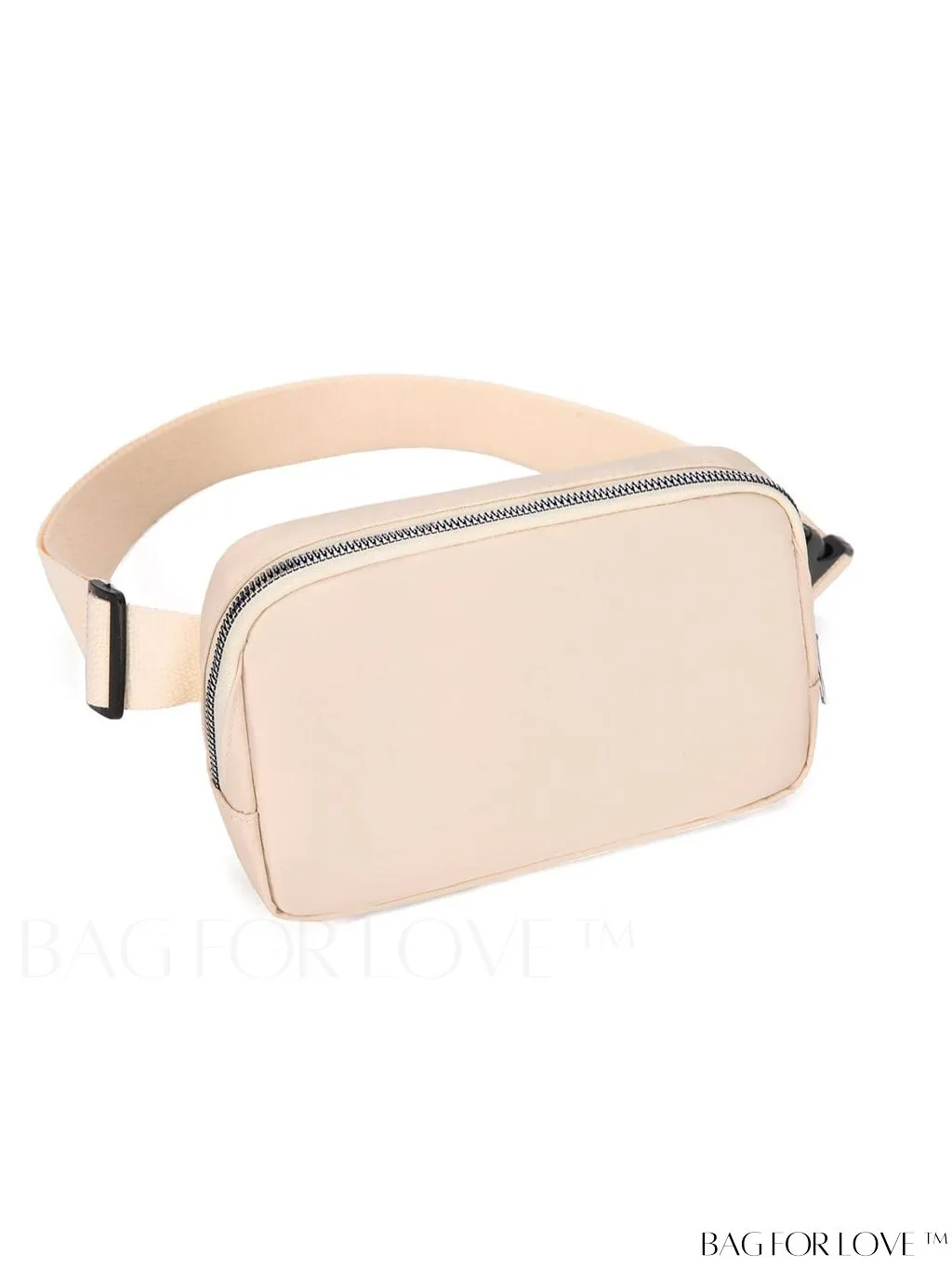 BagForLove - Unisex Solid-Color Minimalist Waist Bag: Sleek and Stylish