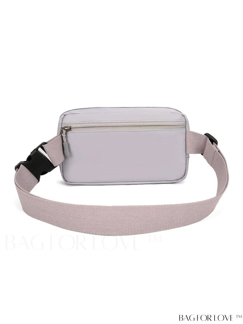 BagForLove - Unisex Solid-Color Minimalist Waist Bag: Sleek and Stylish