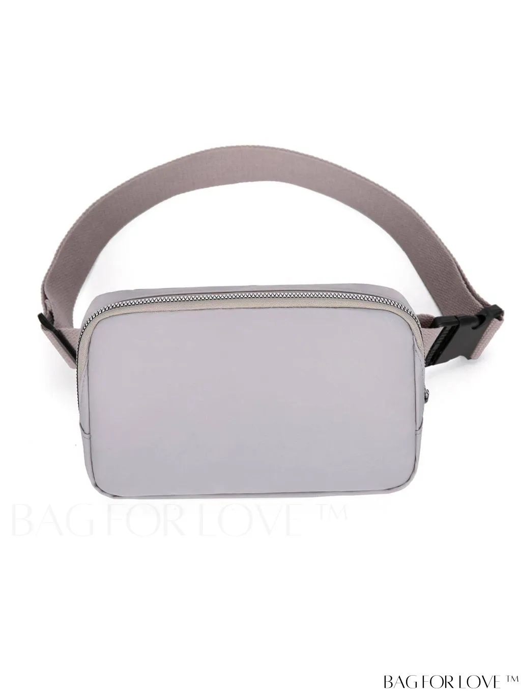 BagForLove - Unisex Solid-Color Minimalist Waist Bag: Sleek and Stylish