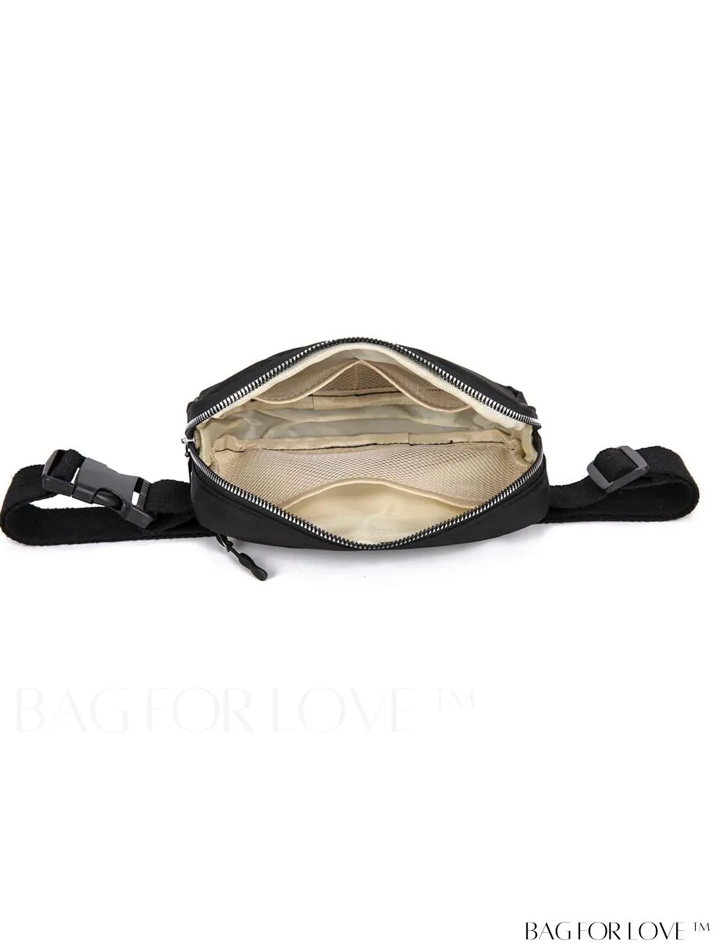 BagForLove - Unisex Solid-Color Minimalist Waist Bag: Sleek and Stylish