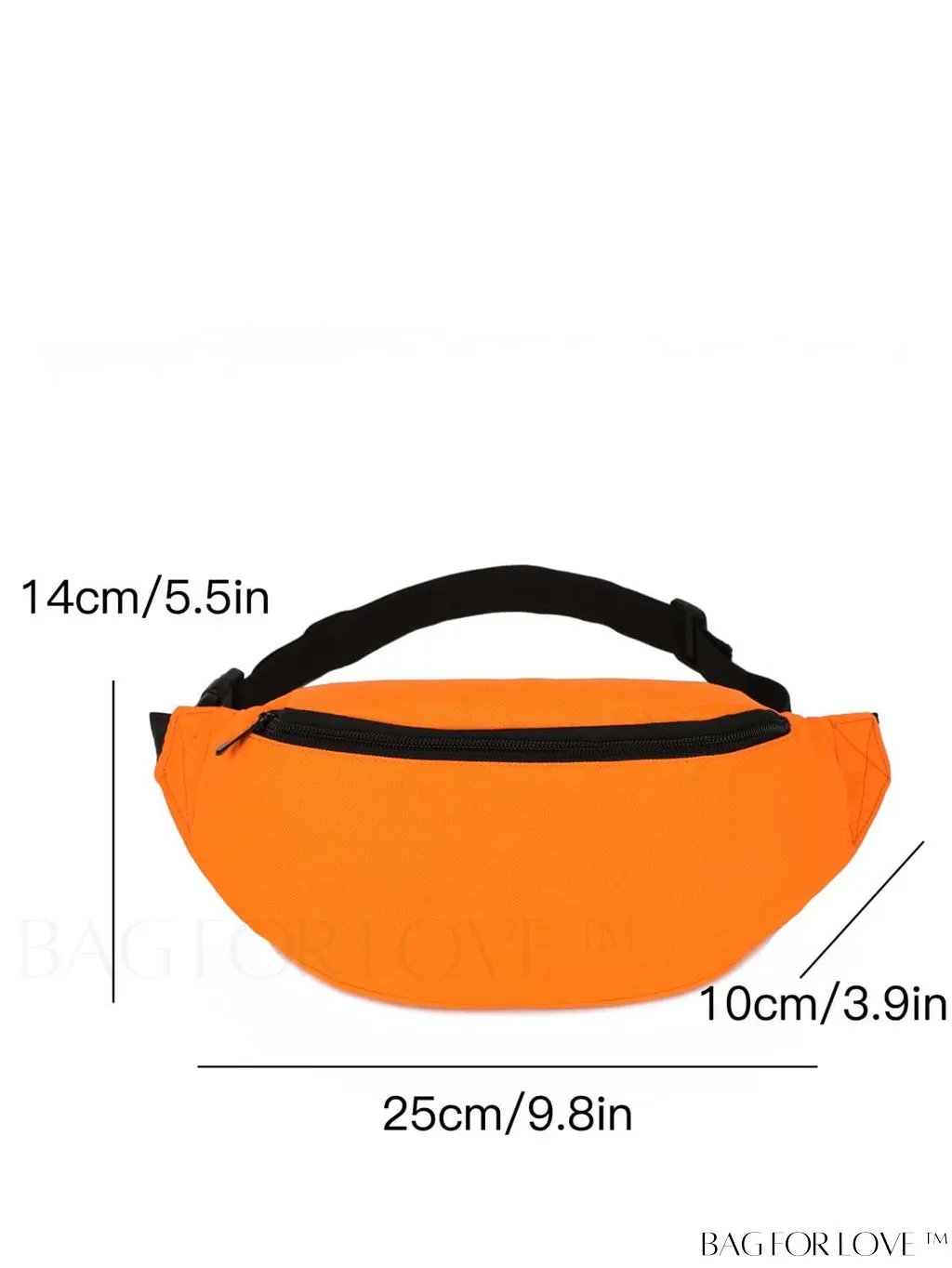 BagForLove - Unisex Sports Messenger Bag - Sleek Solid Color for Running and Beyond