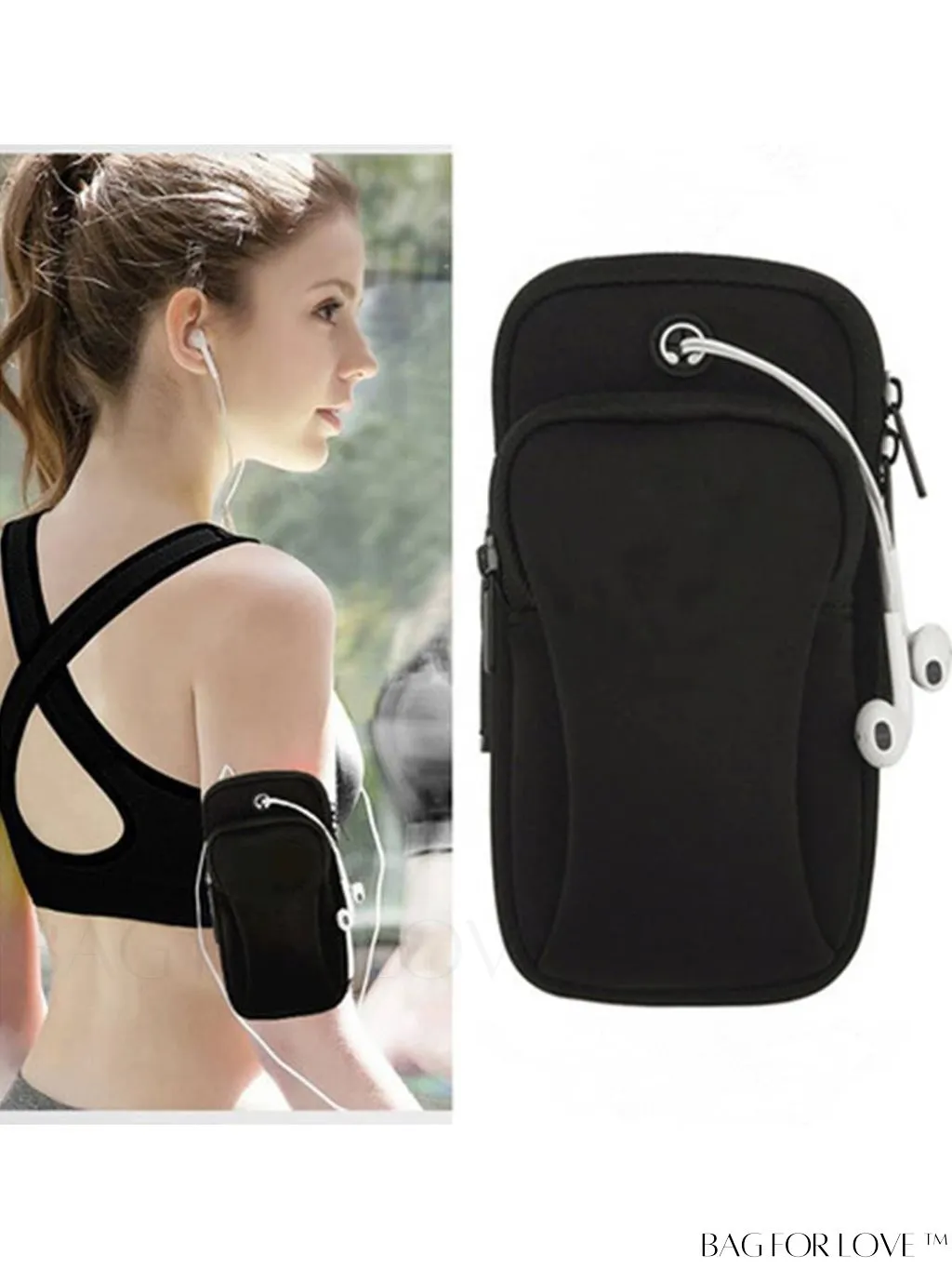 BagForLove - Womens Waterproof Arm and Wrist Bag: Stylish and Functional for Fitness