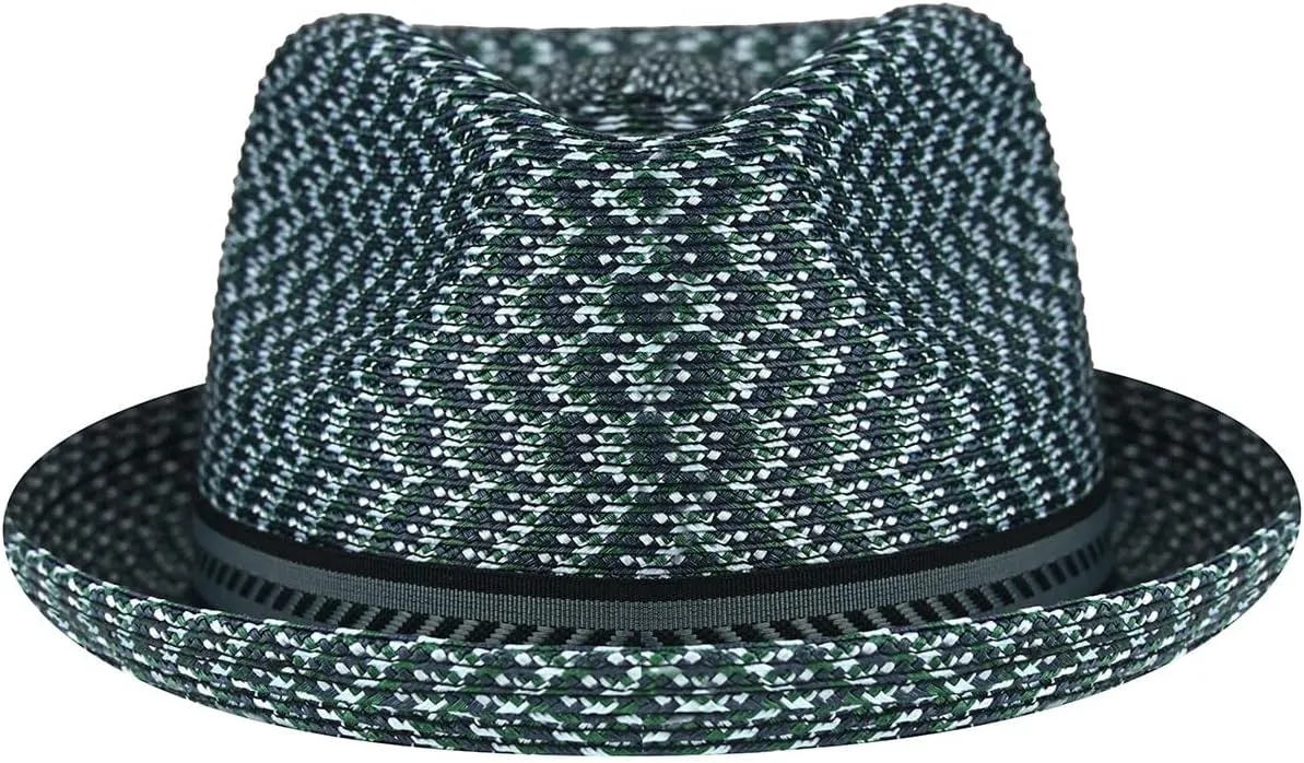 Bailey of Hollywood Men's Mannes Braided Fedora Trilby Hat