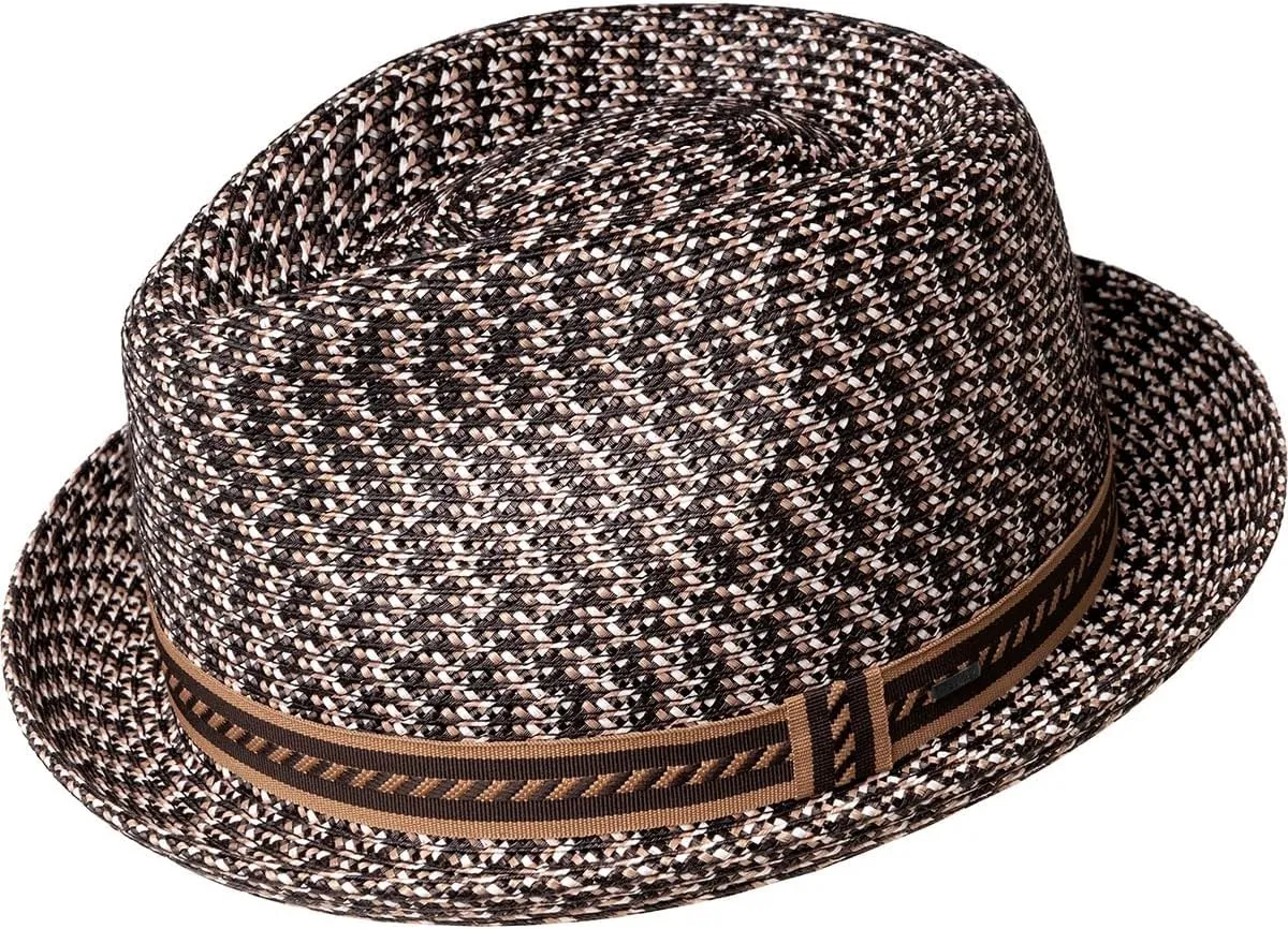 Bailey of Hollywood Men's Mannes Braided Fedora Trilby Hat