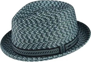 Bailey of Hollywood Men's Mannes Braided Fedora Trilby Hat