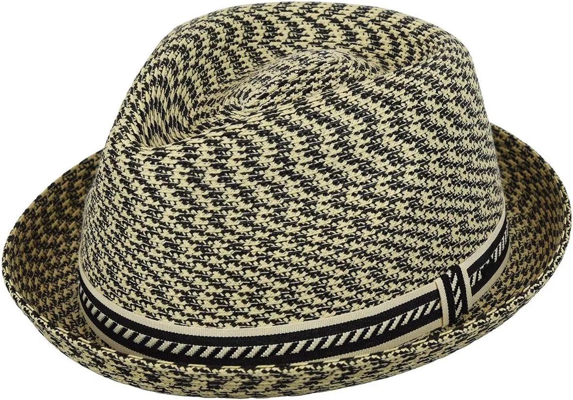 Bailey of Hollywood Men's Mannes Braided Fedora Trilby Hat