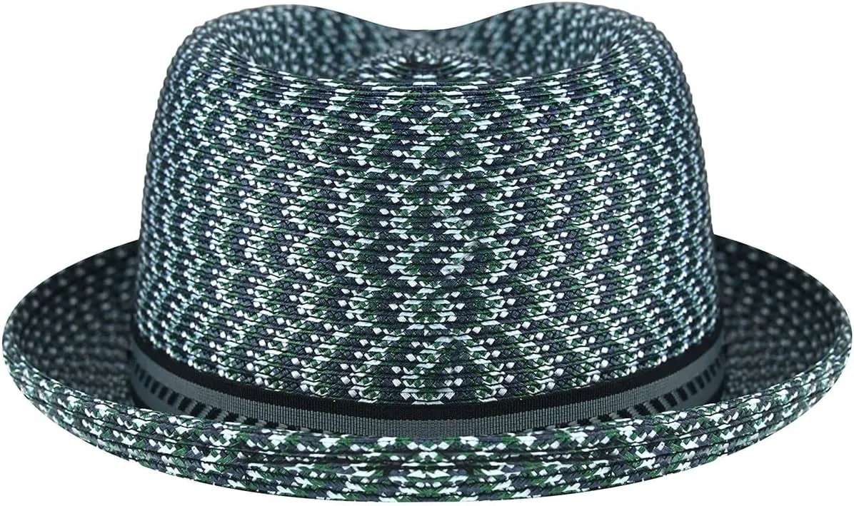 Bailey of Hollywood Men's Mannes Braided Fedora Trilby Hat