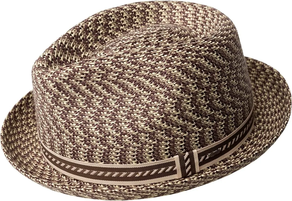Bailey of Hollywood Men's Mannes Braided Fedora Trilby Hat