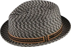 Bailey of Hollywood Men's Mannes Braided Fedora Trilby Hat
