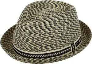 Bailey of Hollywood Men's Mannes Braided Fedora Trilby Hat