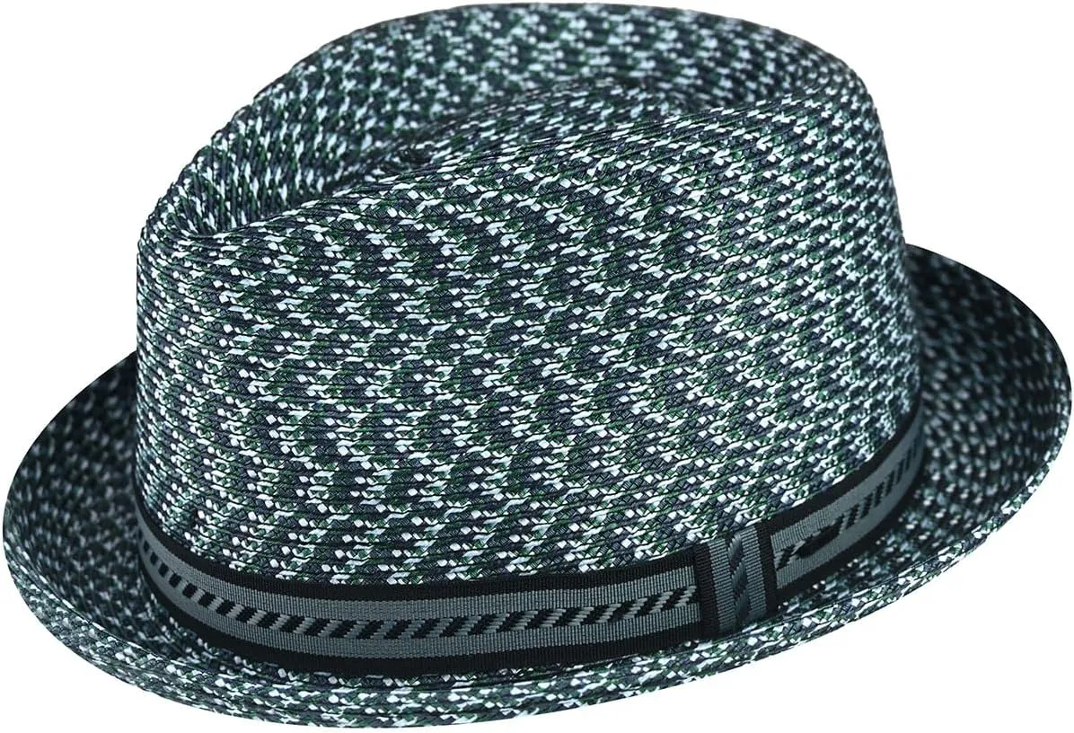 Bailey of Hollywood Men's Mannes Braided Fedora Trilby Hat