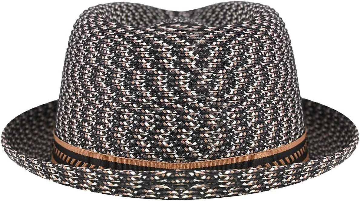 Bailey of Hollywood Men's Mannes Braided Fedora Trilby Hat