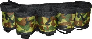 Beer Belt – Insulated 6-Pack Drink Holster with Adjustable Waist Strap, Buckle & Hidden Pocket – Holds 6 Cans or Bottles – Great for Parties, Tailgates, Game Nights & Outdoor Fun – Multiple Colors