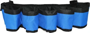Beer Belt – Insulated 6-Pack Drink Holster with Adjustable Waist Strap, Buckle & Hidden Pocket – Holds 6 Cans or Bottles – Great for Parties, Tailgates, Game Nights & Outdoor Fun – Multiple Colors