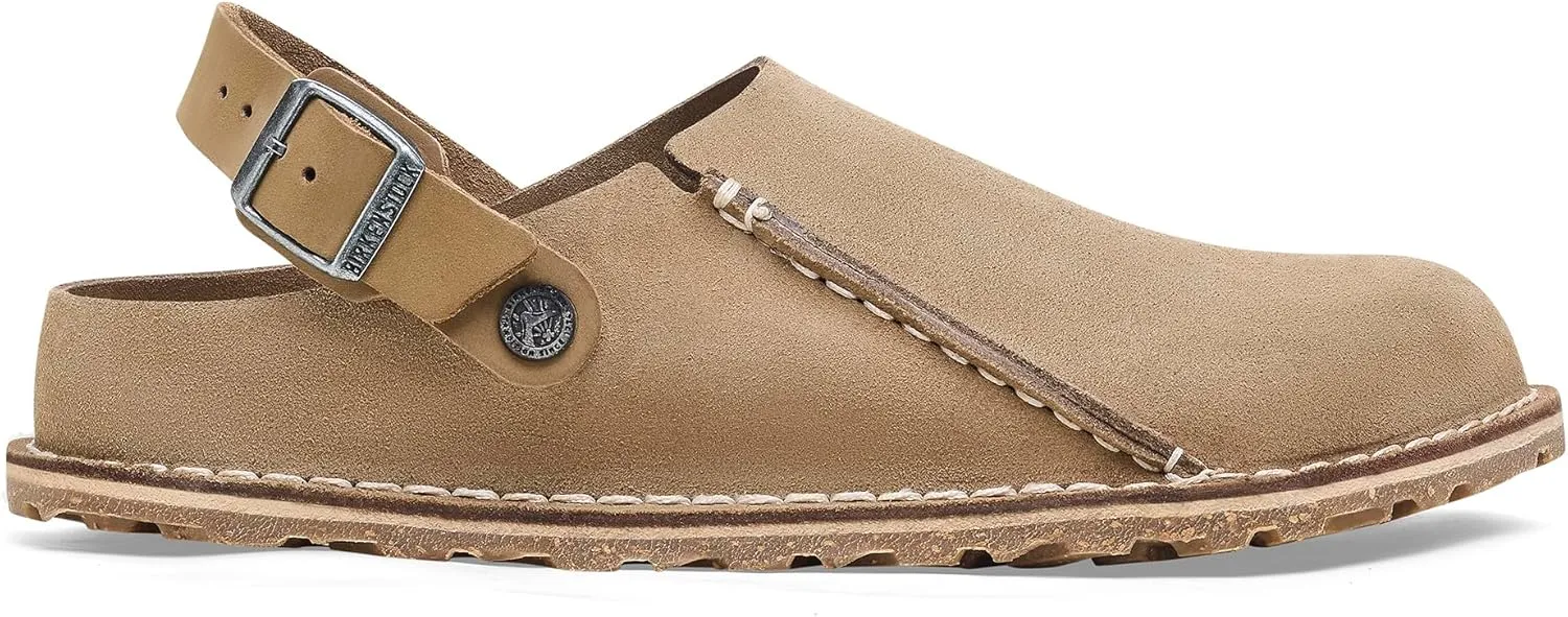 Birkenstock LUTRY Premium Suede Suede Leather Womens Clogs