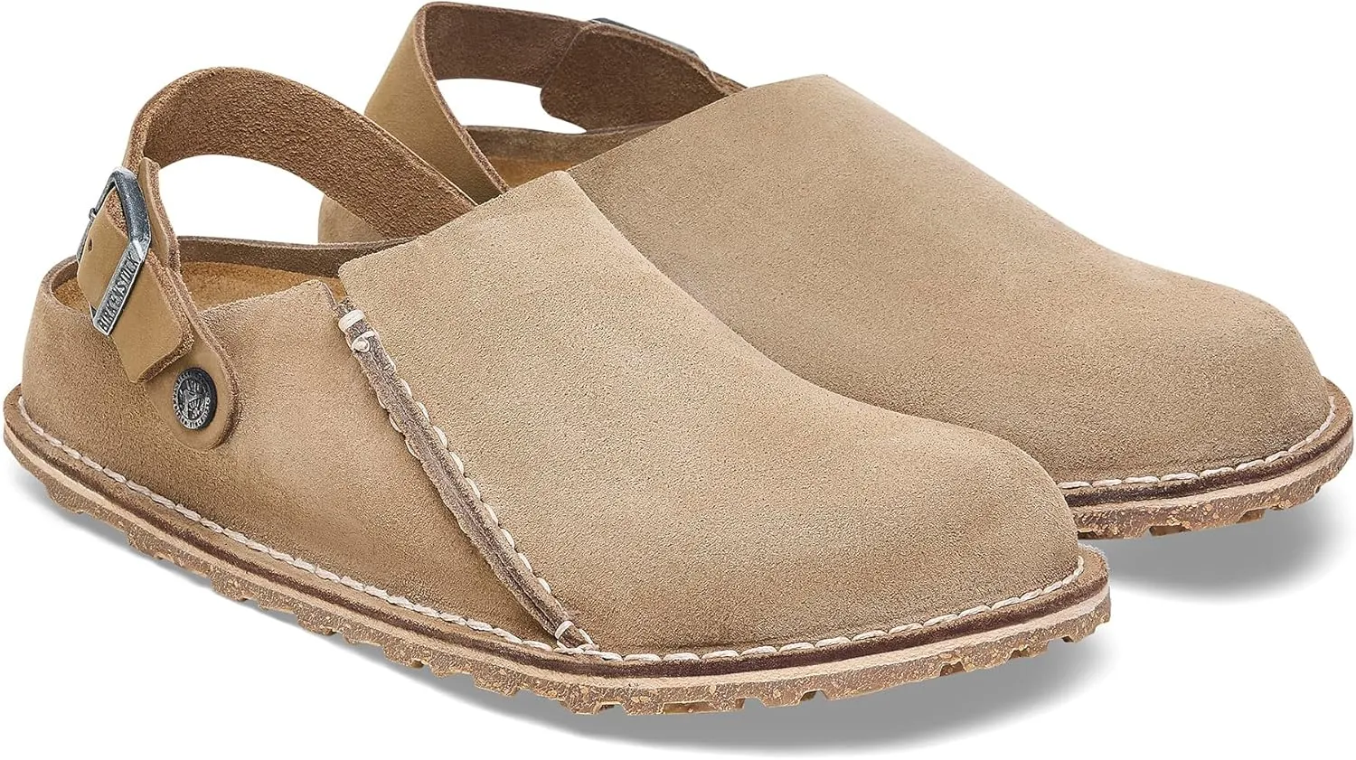 Birkenstock LUTRY Premium Suede Suede Leather Womens Clogs