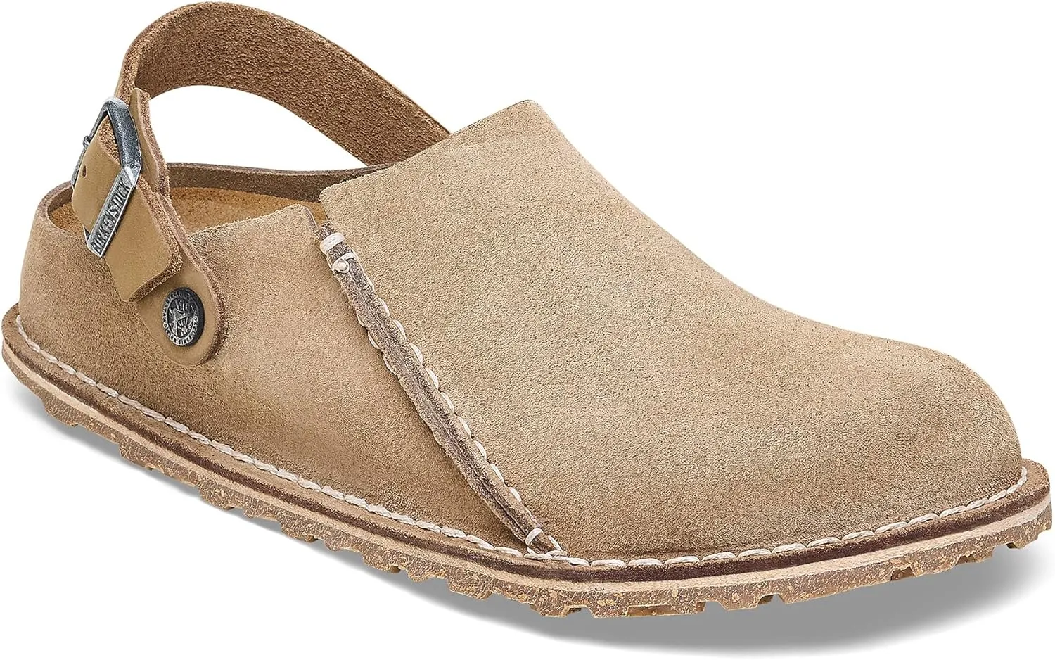 Birkenstock LUTRY Premium Suede Suede Leather Womens Clogs