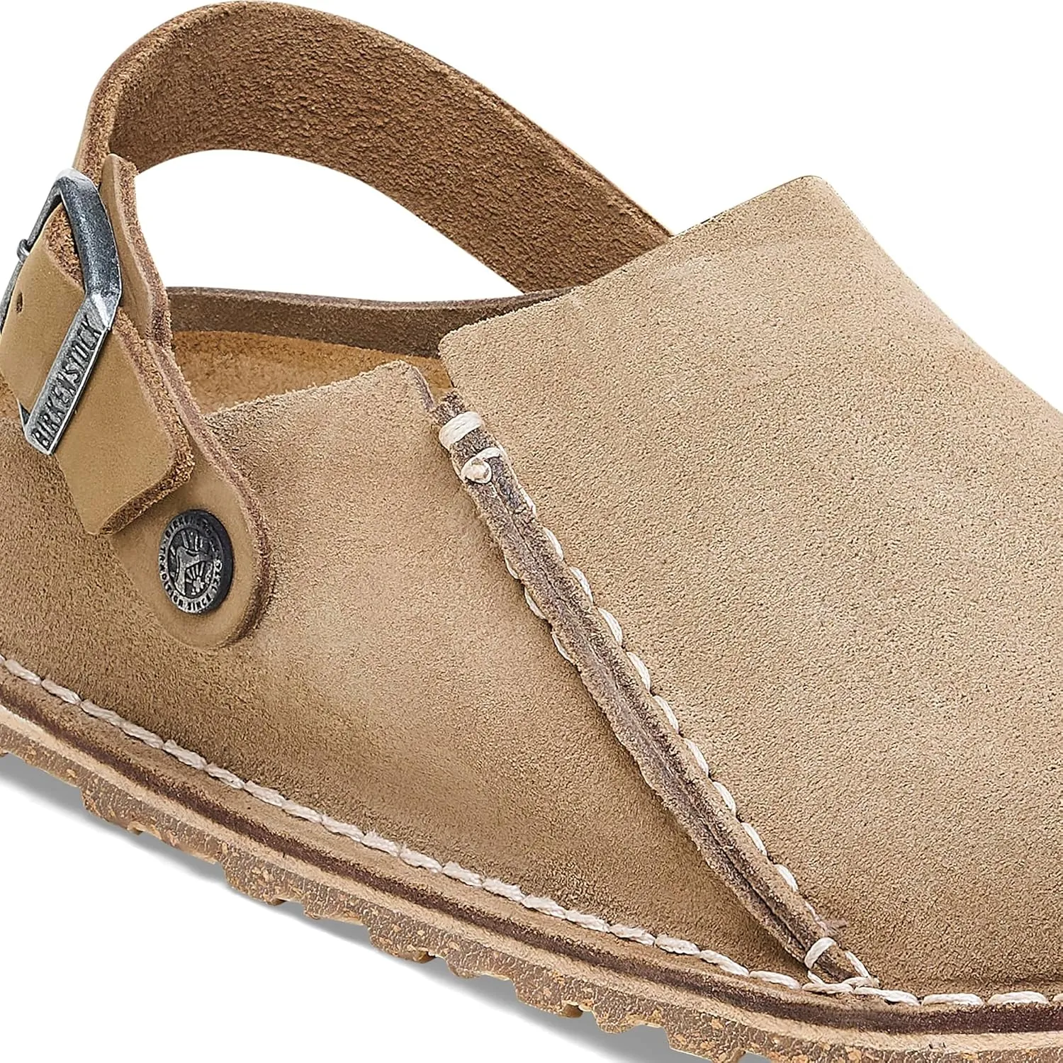 Birkenstock LUTRY Premium Suede Suede Leather Womens Clogs