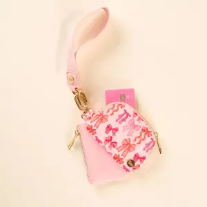 Blushing Bows Wristlet