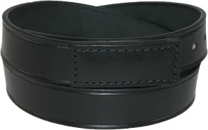 Boston Leather Men's Big & Tall Leather Movers & Mechanics No Scratch Work Belt, 4X, Black