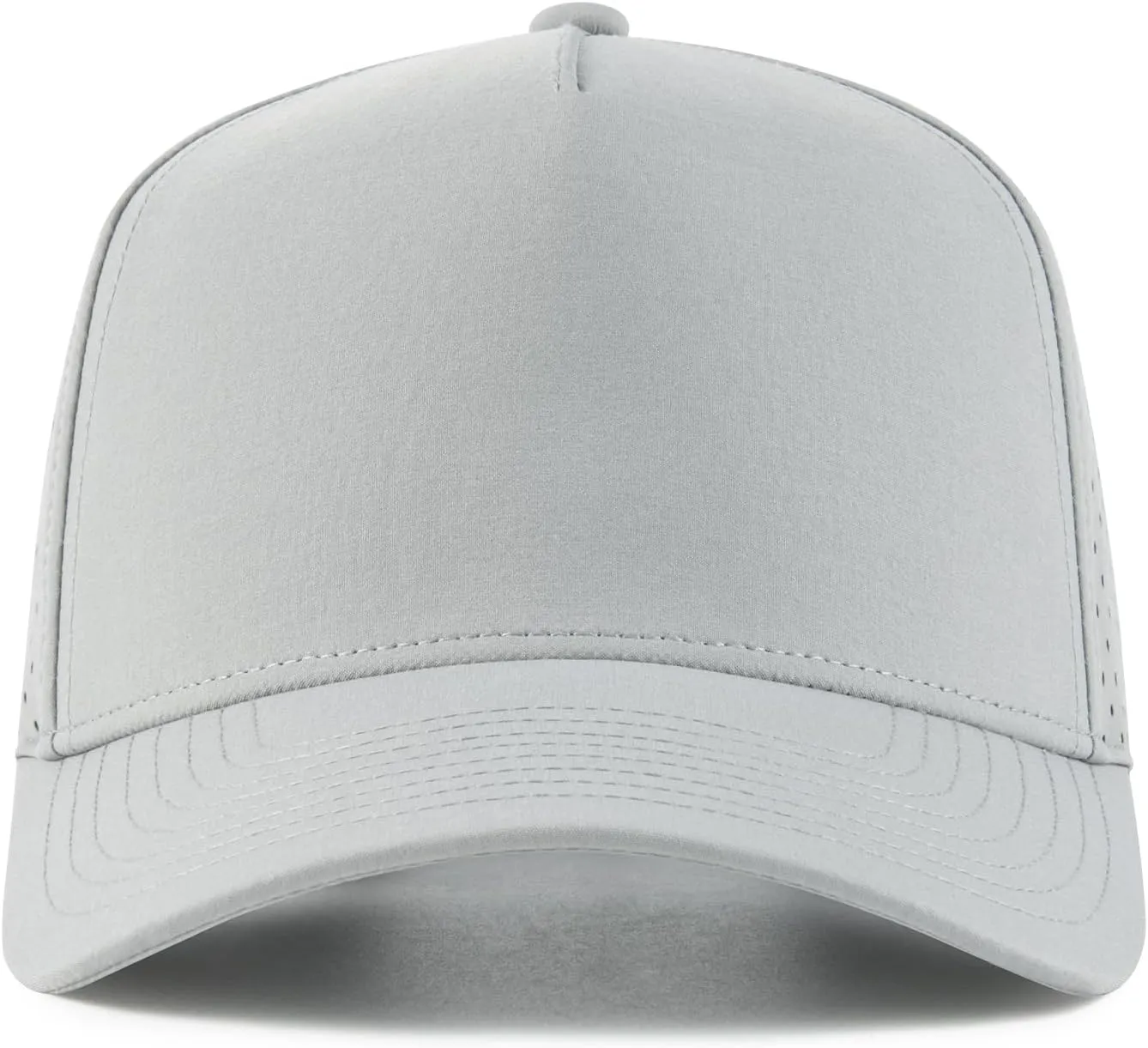 BOTVELA Men Adjustable Snapback Baseball Cap Vented Performance Laser Cut Mesh Hat