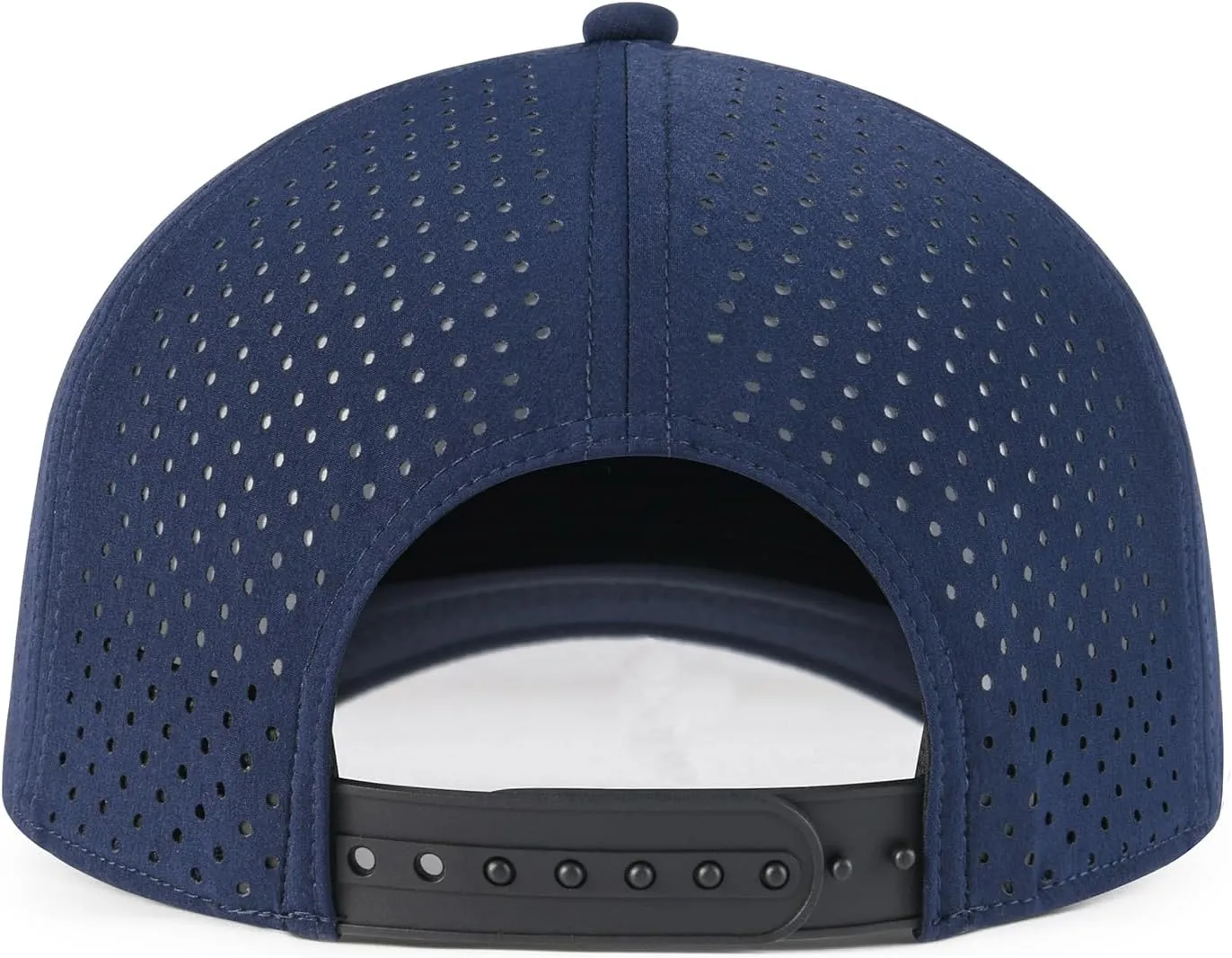 BOTVELA Men Adjustable Snapback Baseball Cap Vented Performance Laser Cut Mesh Hat