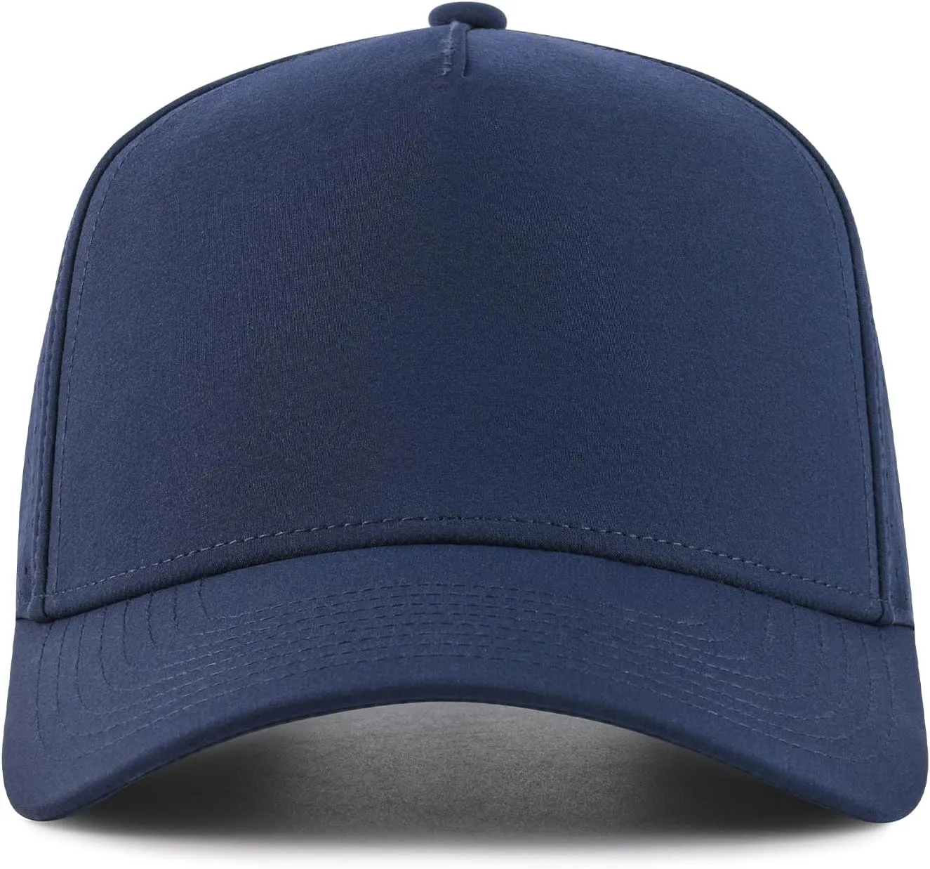 BOTVELA Men Adjustable Snapback Baseball Cap Vented Performance Laser Cut Mesh Hat