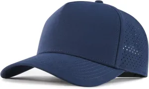 BOTVELA Men Adjustable Snapback Baseball Cap Vented Performance Laser Cut Mesh Hat