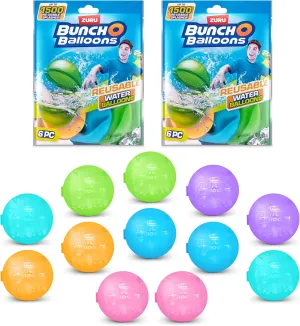 Bunch O Balloons Reusable Water Balloons 12 Pack by ZURU