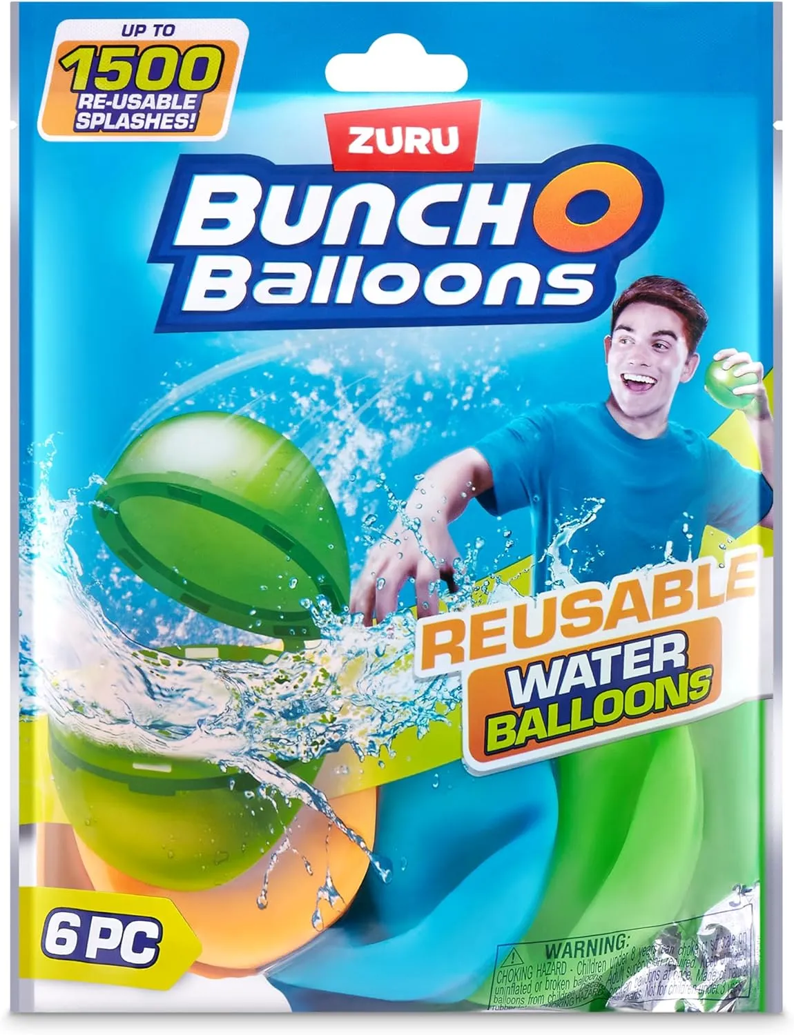 Bunch O Balloons Reusable Water Balloons 12 Pack by ZURU