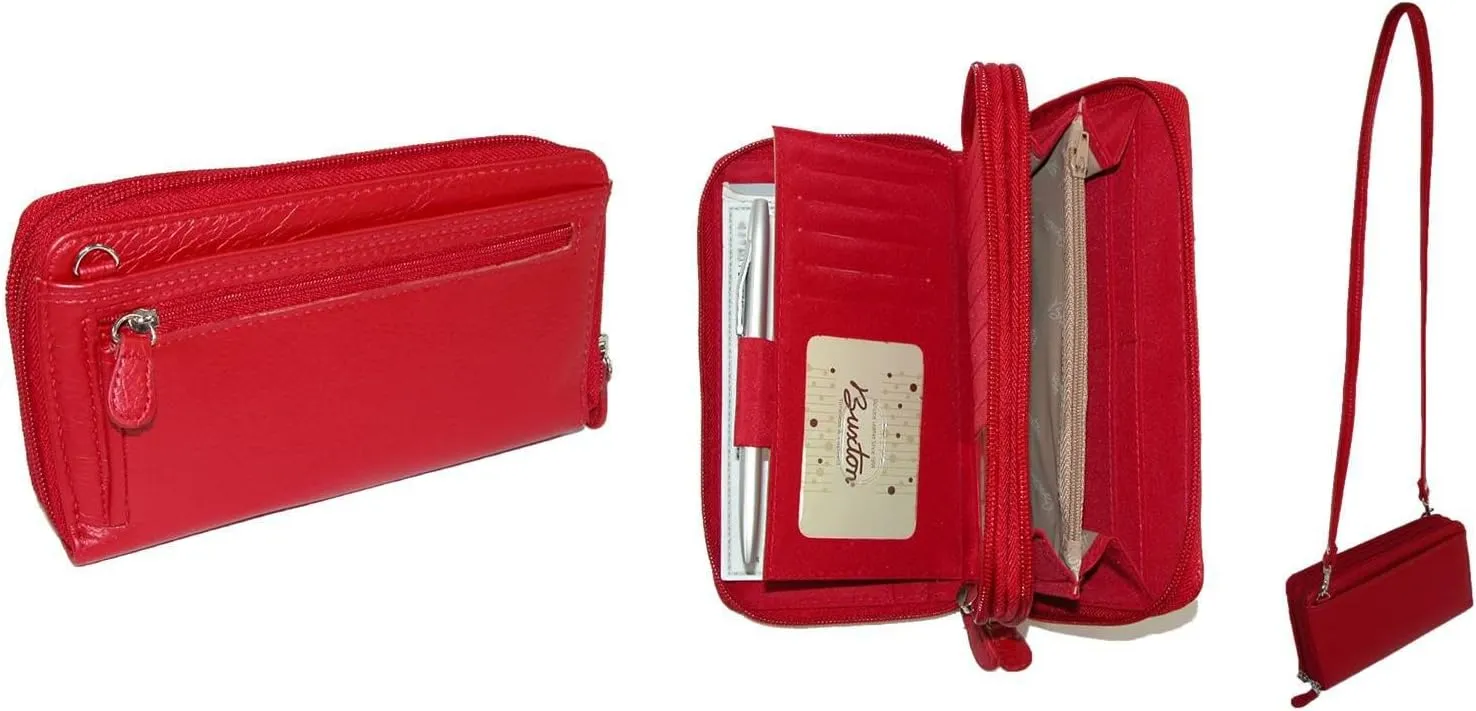 Buxton Women's Zippered Wallet