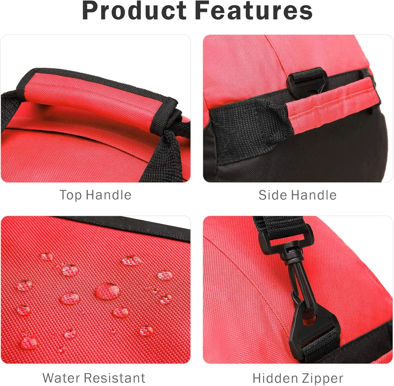 BuyAgain Duffle Bag, 18" Travel Carry On Sport Duffel Gym Bag with Top Handle For men Or Women