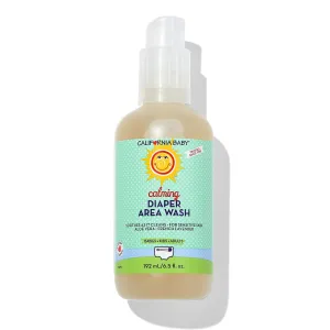 California Baby Diaper Wipe Spray | Gently Cleans | Soothing Organic Calendula   Aloe Vera | Fresh Lavender Scent | Allergy-Friendly | Cleans Better Than Baby Wipes | 192 mL / 6.5 oz.