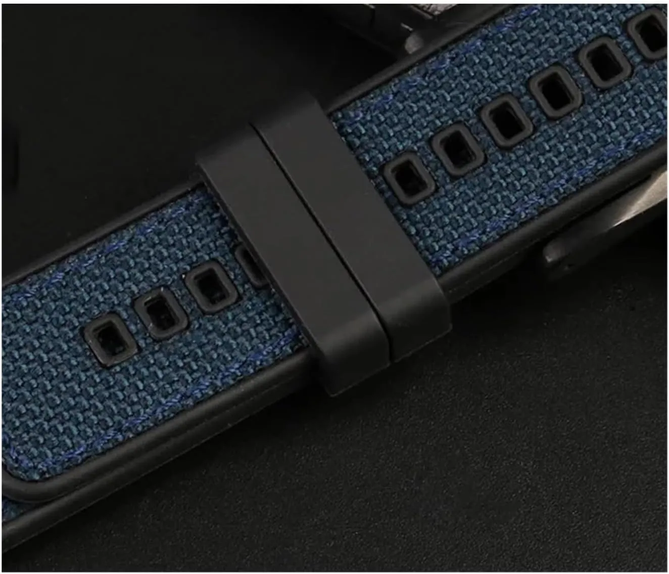 Canvas Nylon Rubber Strap 20mm 22mm 24mm Waterproof Watchband Quick Release Men Replacement Bracelet Band Watch Accessories
