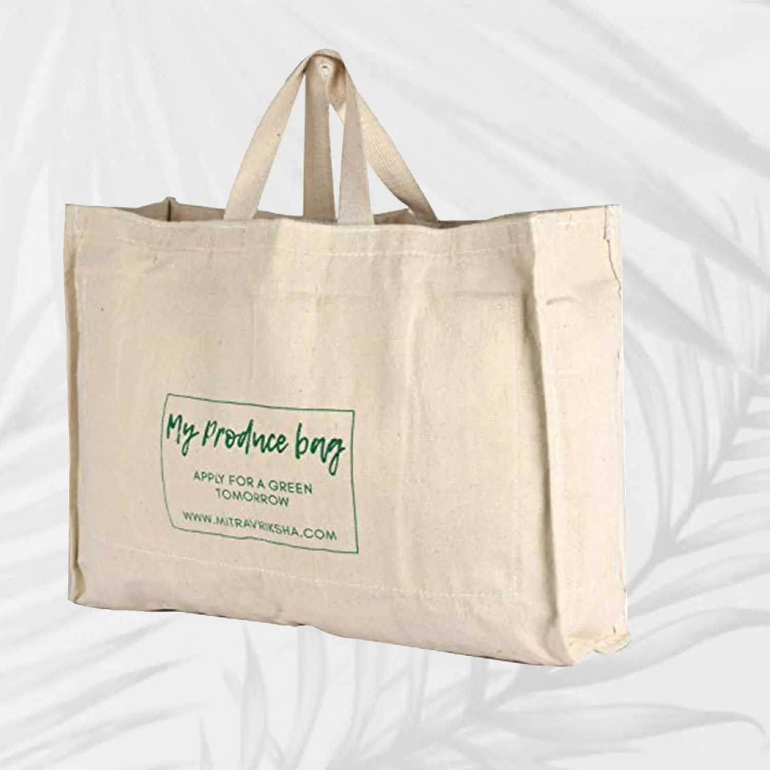 Canvas Shopping Bags Grocery Cotton with Pockets Heavy Duty