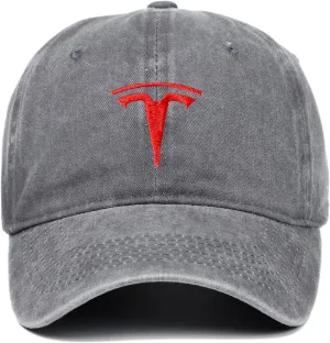 Car Logo Baseball Cap Embroidered Structured Cotton Dad Hat for Men Women