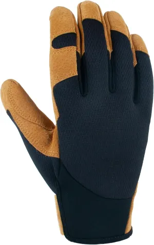 Carhartt Men's Leather High Dexterity Secure Cuff Glove