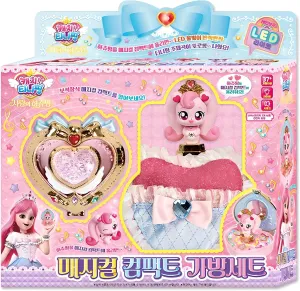 Catch! Teenieping Season 4 – Magical Compact Bag Set with LED Lights & Theme Song (Battery Not Included)