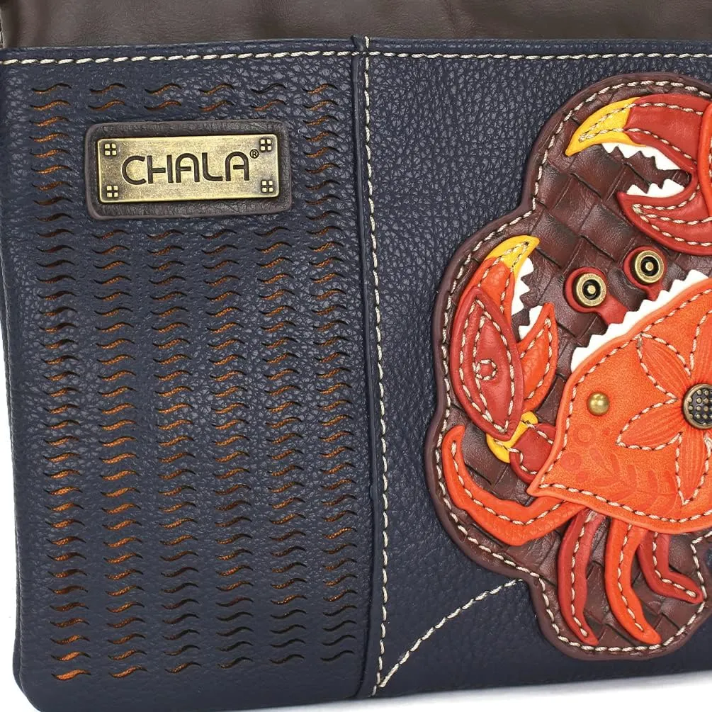CHALA LaserCut Mini Crossbody/Purse with Convertible Strap Stylish, Compact, Versatile