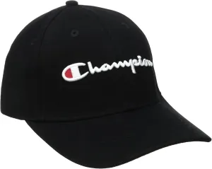 Champion Men's Hat, Classic Twill Hat, Cotton, Baseball Cap for Men With Leather Back Strap