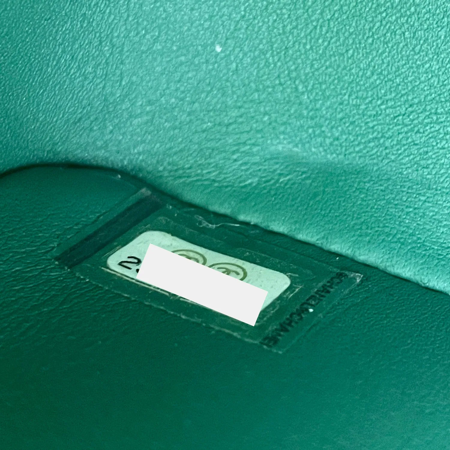 Chanel Medium Boy Flap Bag in Green Rabbit Fur and Lambskin with Gold Hardware
