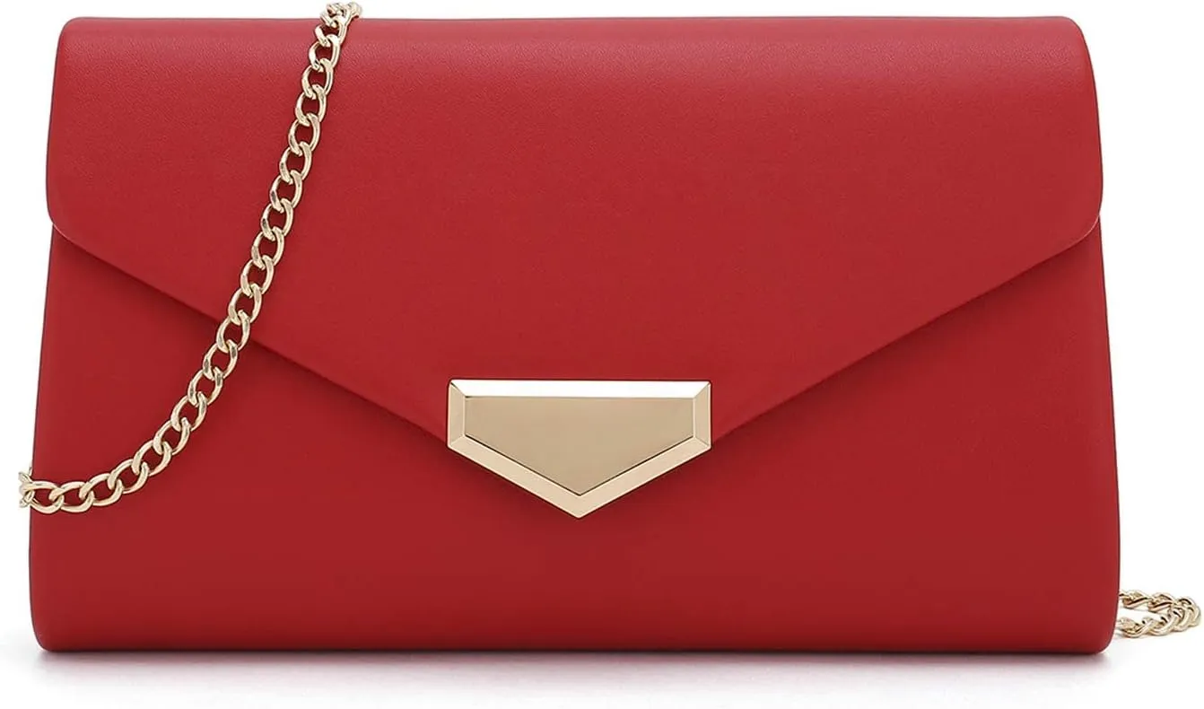 CHARMING TAILOR PU Clutch Purse for Women Evening Bag Chic Clutch Handbag for Special-occasion