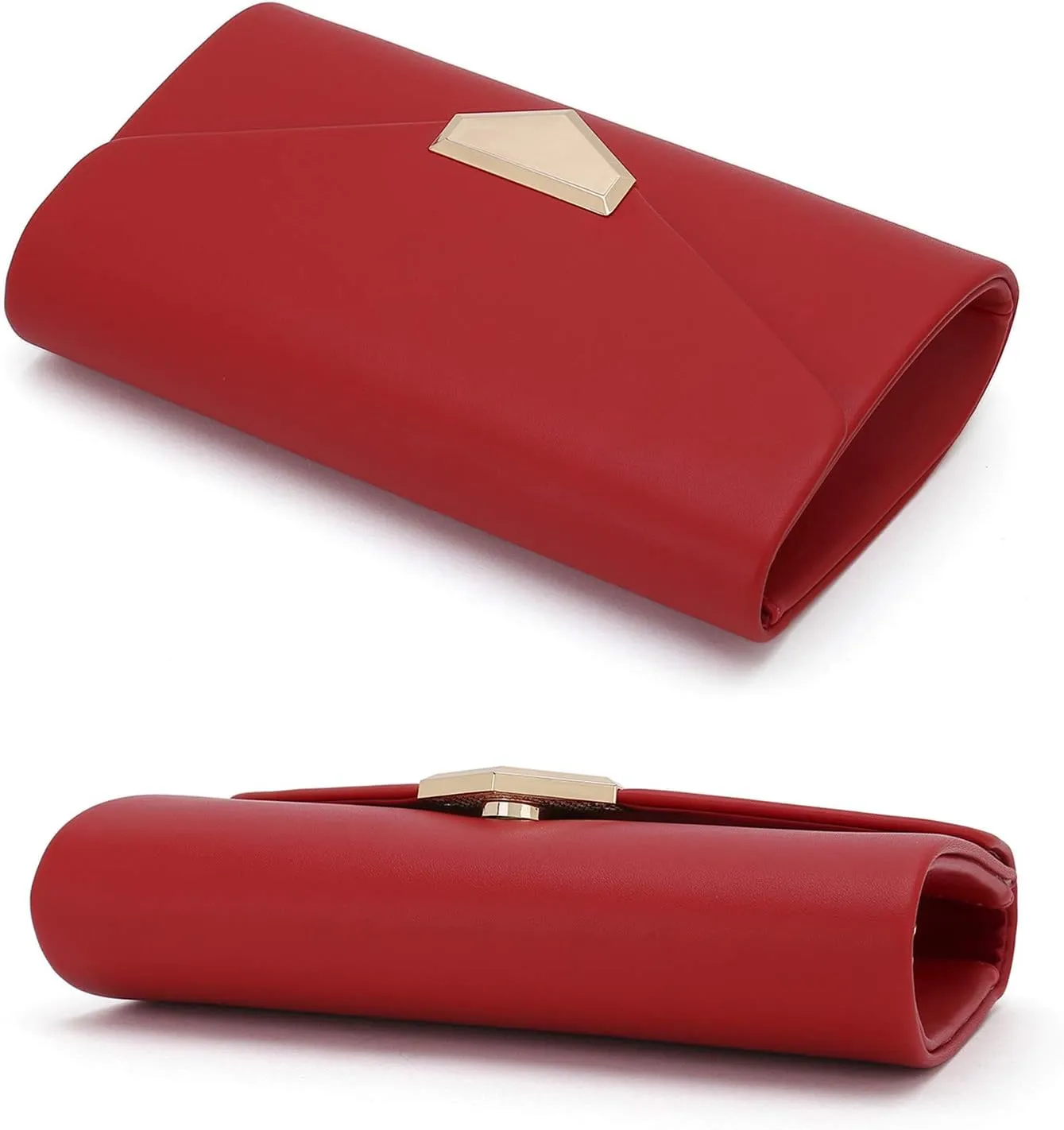 CHARMING TAILOR PU Clutch Purse for Women Evening Bag Chic Clutch Handbag for Special-occasion