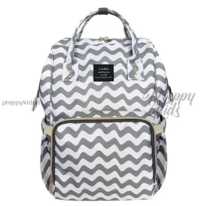 Chevron Mummy Baby Bucket Bag