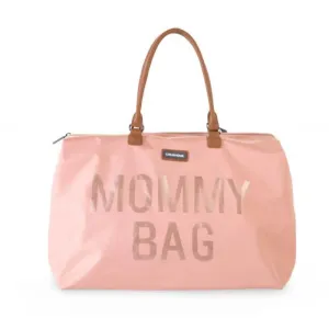 Childhome Original Mommy Bag - Large Baby Diaper Tote, Hospital & Travel Bag - Pink