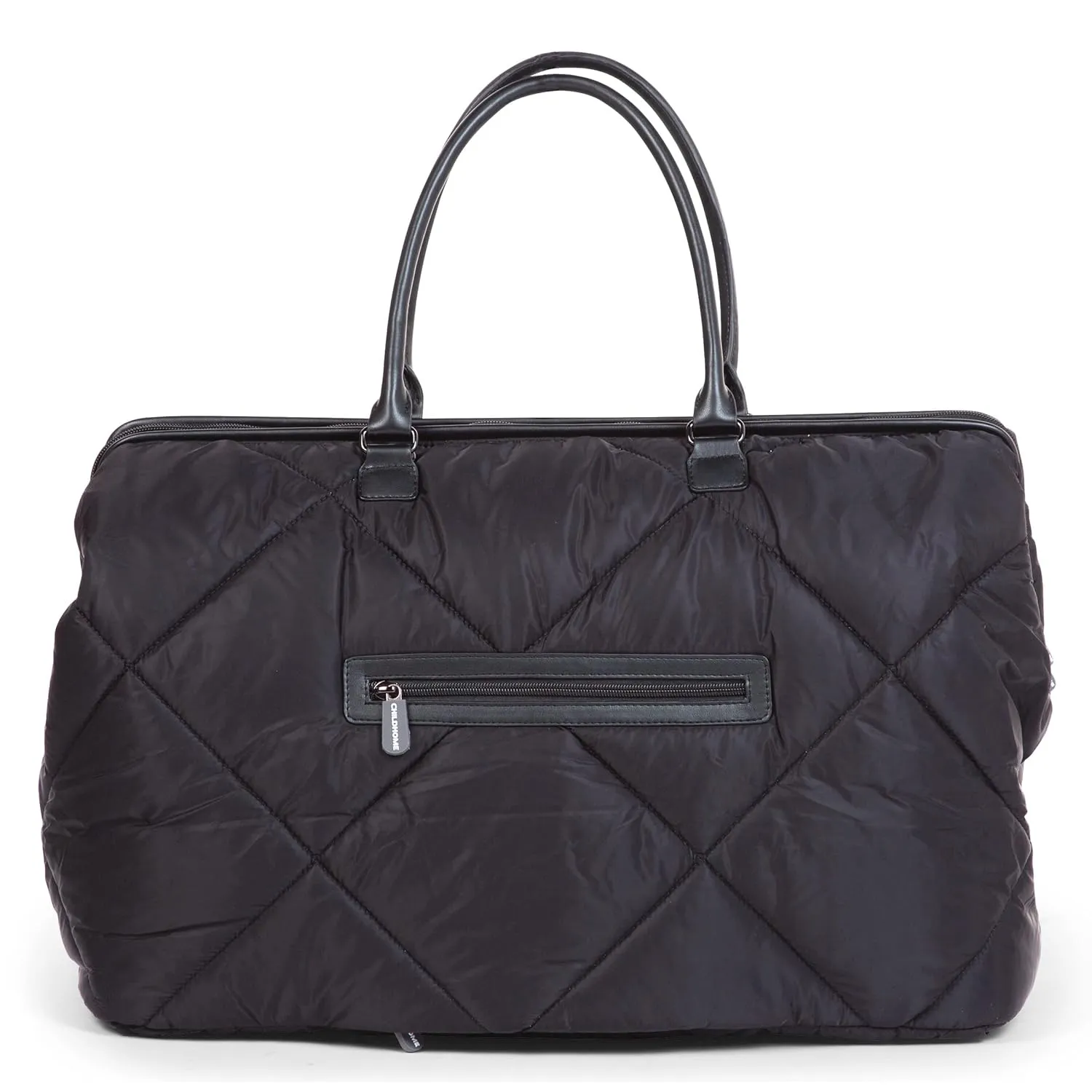 Childhome Original Mommy Diaper Bag - Large Tote, Hospital & Travel Bag - Black