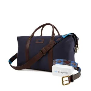 Choice of Any Leather pampeano Belt and Any Canvas Travel Bag - Gift Package